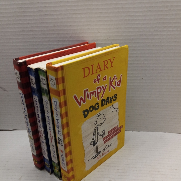 Diary Of A Wimpy Kid Books (1,2,3, & 4) by Jeff Kinney - Picture 6 of 8